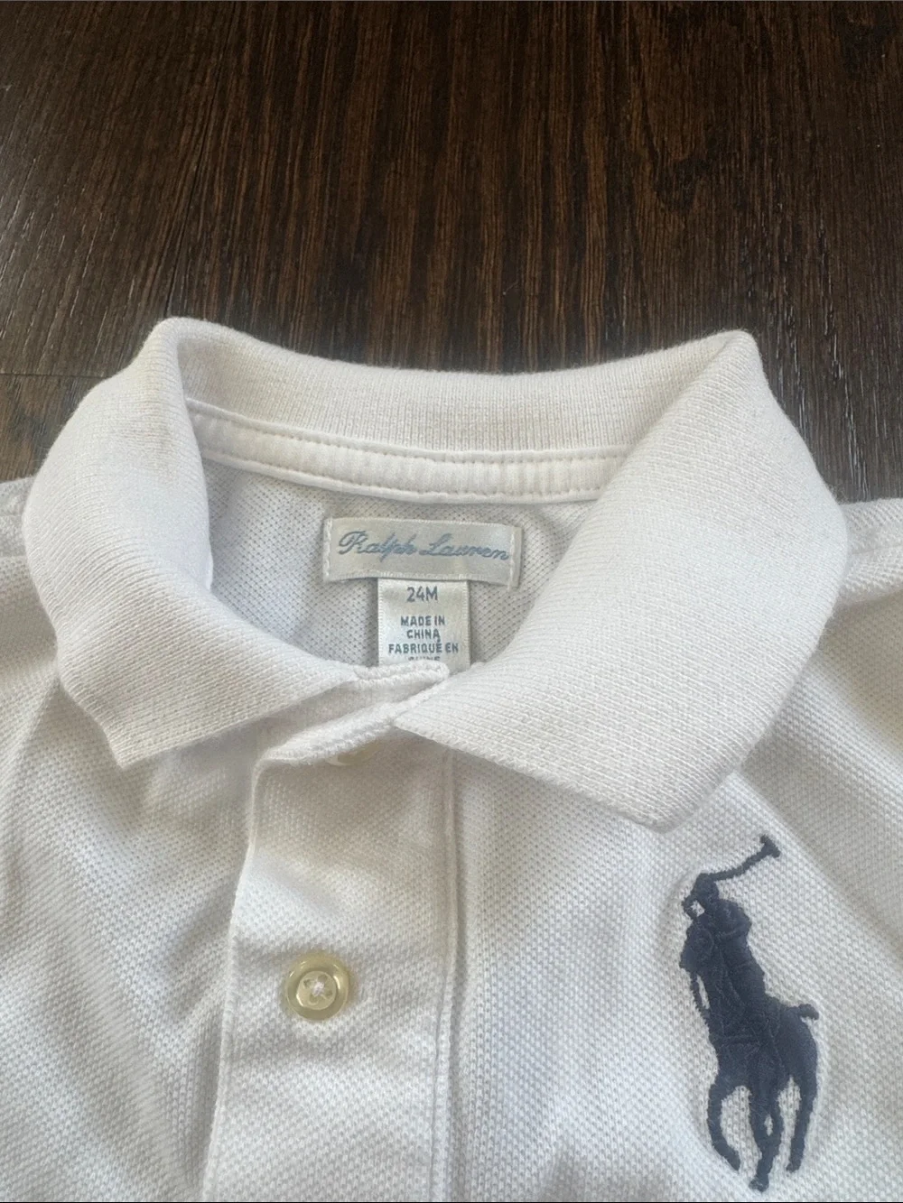 Ralph Lauren white cotton